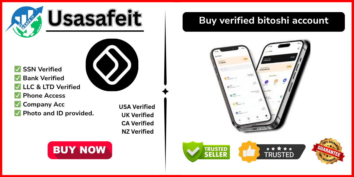 buy verified bitoshi account