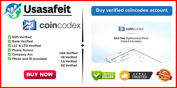buy verified coincodex account