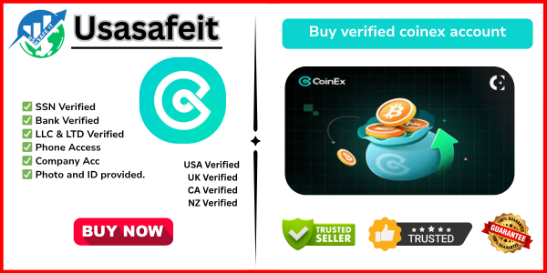 buy verified coinex account