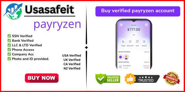 Buy verified payryzen account