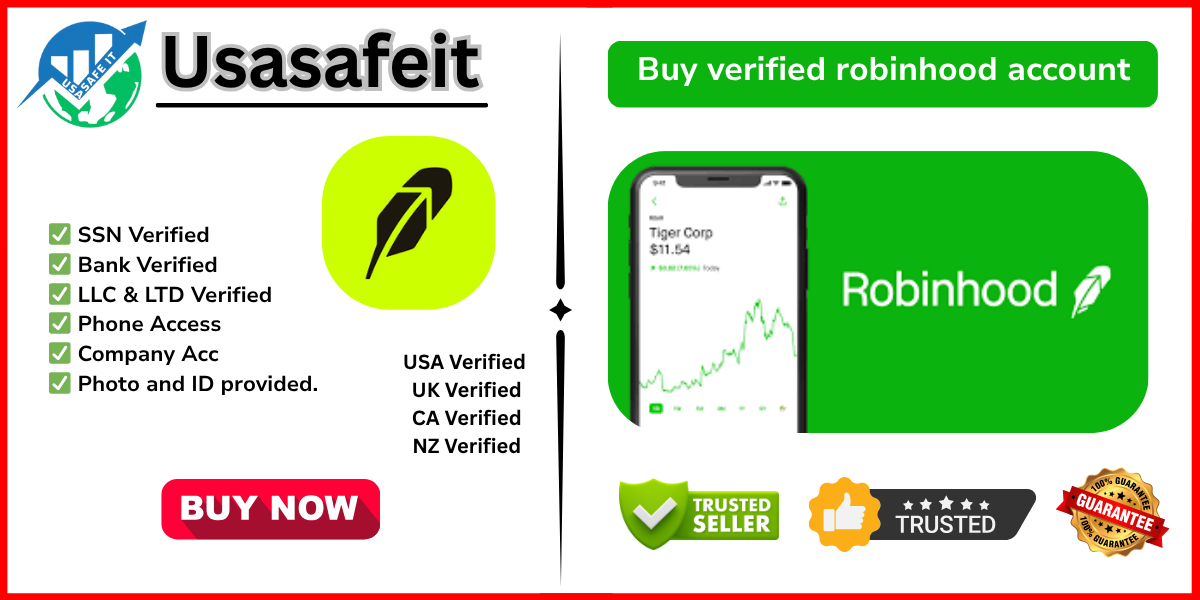 Buy verified robinhood account