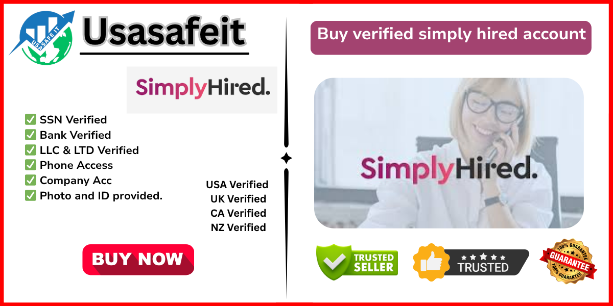 buy verified simply hired account