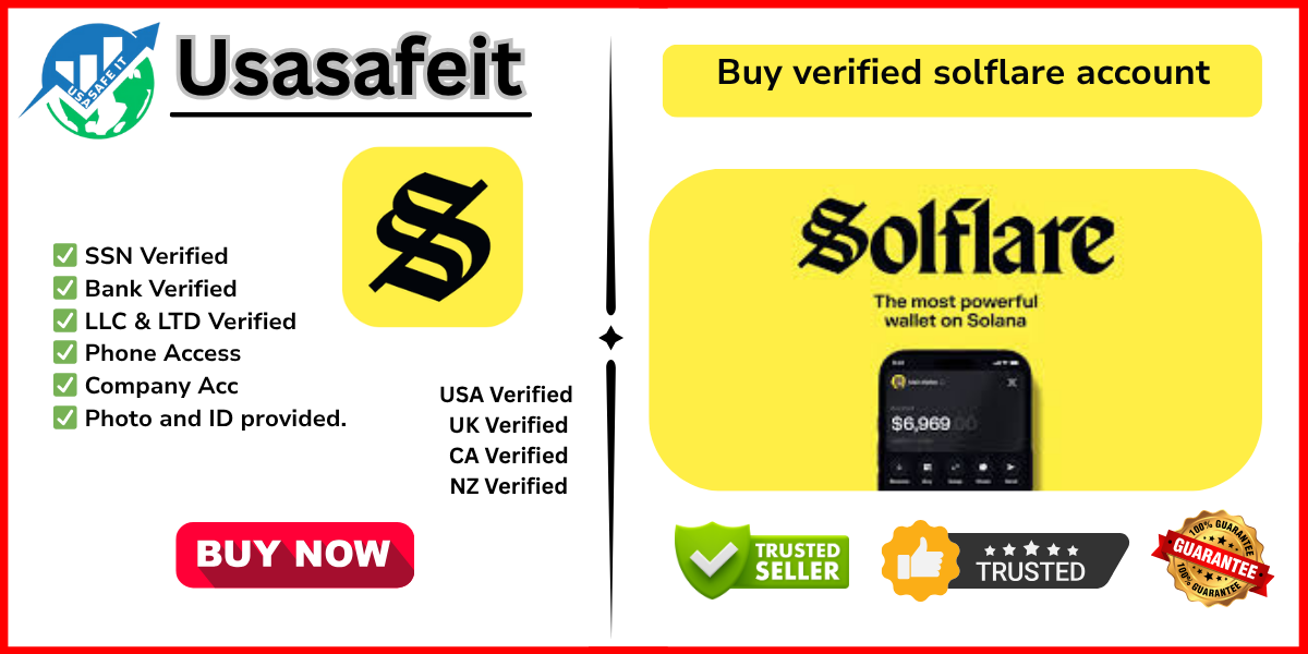 Buy verified solflare account