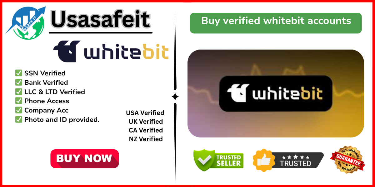 Buy verified whitebit account
